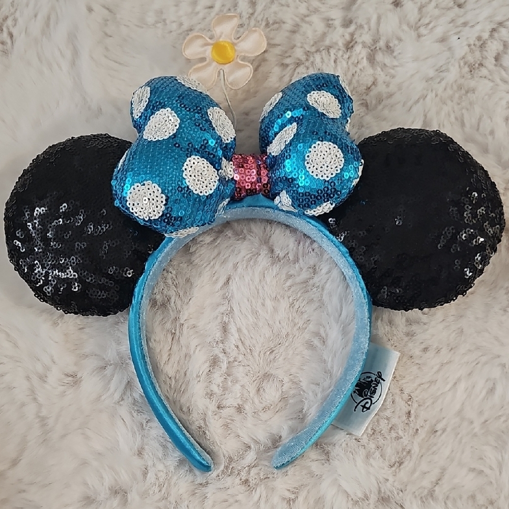 Disney Sequin Minnie Mouse Ears Headband